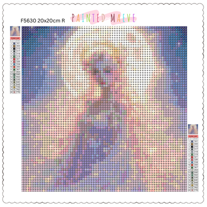 Moonlight Beauty: Diamond Painting Collection