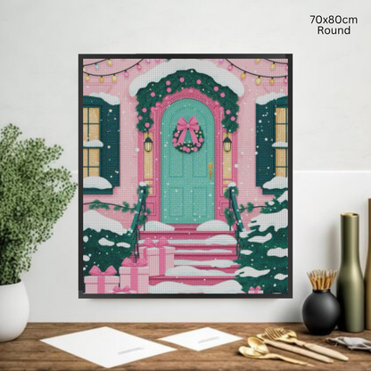 Pinky Present Porch: Diamond Painting Christmas Collection