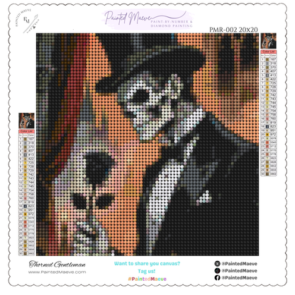 Thorned Gentleman: Diamond Painting Halloween Collection