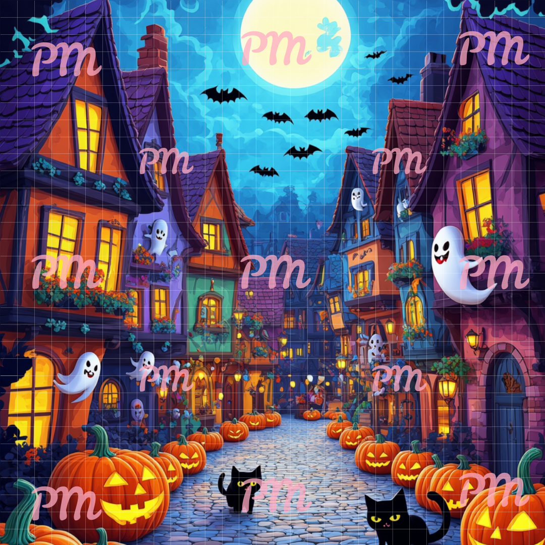 Town of Halloween: Diamond Painting Halloween Collection
