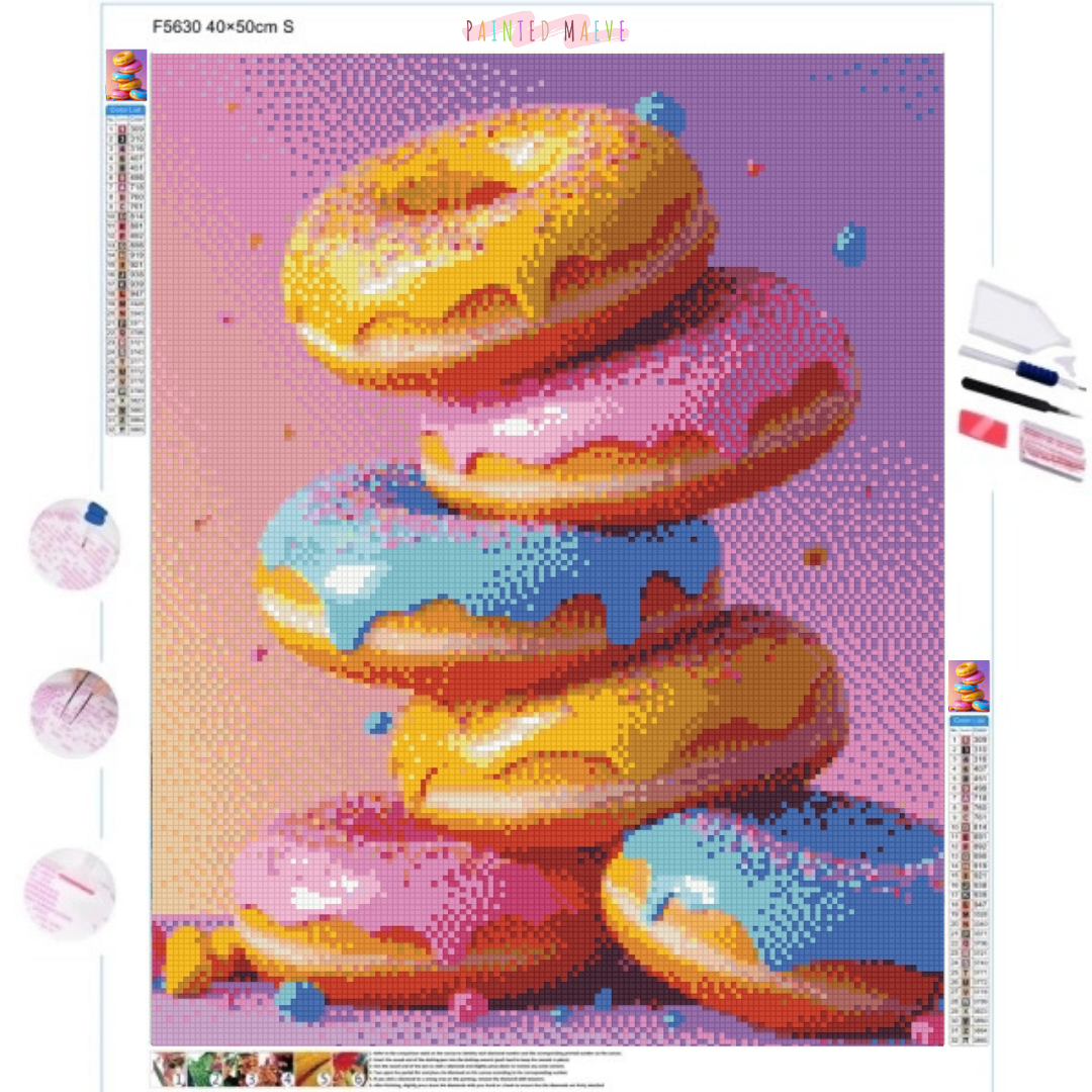 Donut Delight: Diamond Painting Collection