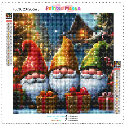 Gnome for the Holidays: Diamond Painting Christmas Collection