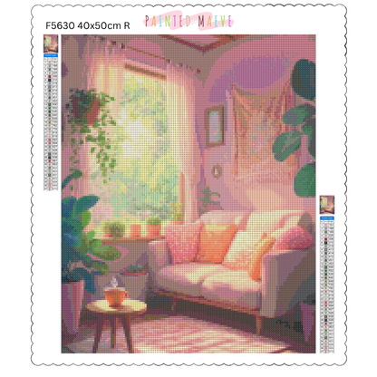 Sunlit Comfort: Diamond Painting Collection