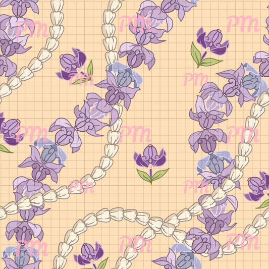 Crown Flower & Pikake: Diamond Painting Collection