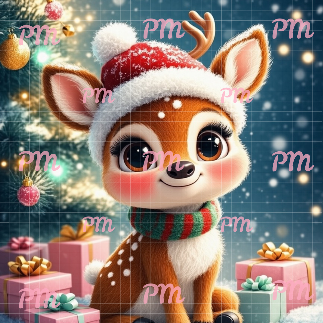 Gifts, Lights & Antlers: Paint-by-Number Christmas Collection (24/36/48 colors | No Frame)