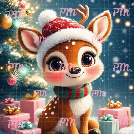 Gifts, Lights & Antlers: Paint-by-Number Christmas Collection (24/36/48 colors | No Frame)