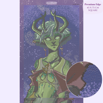 Faun Hand-Rendered Diamond Painting