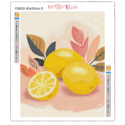 Lemon Delight: Diamond Painting Collection
