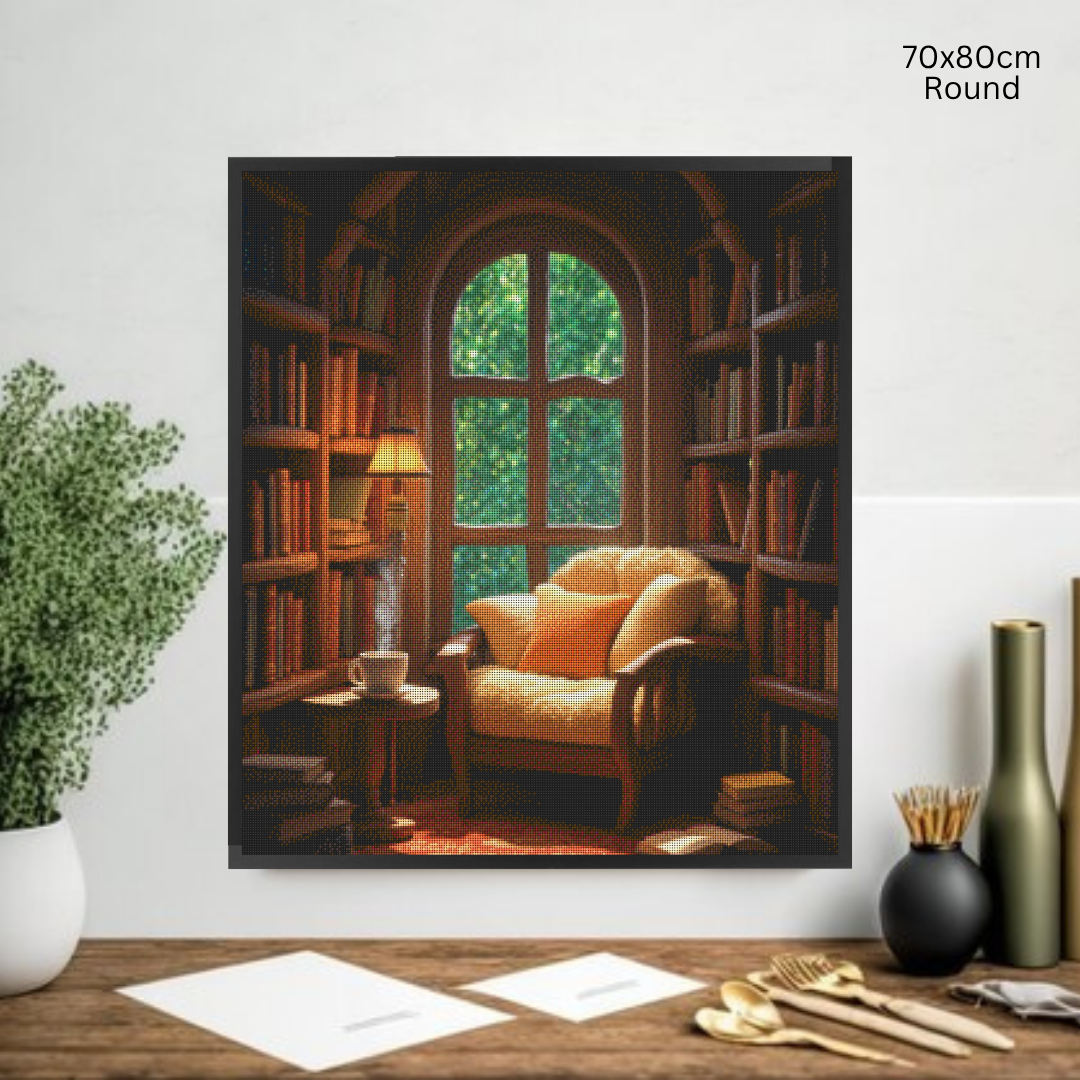 Cozy Corner Escape: Diamond Painting Collection