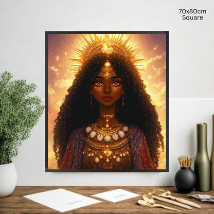 African Beauty: Diamond Painting Collection