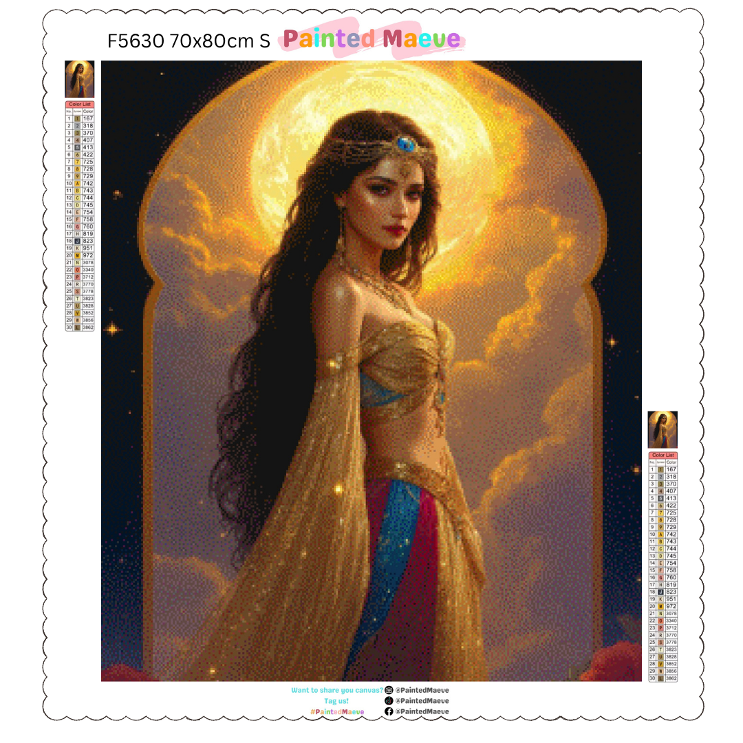 Goddess of Elegance: Diamond Painting Collection