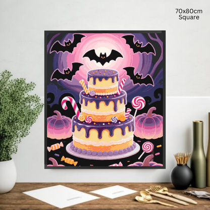 Batty for Sweets: Diamond Painting Halloween Collection