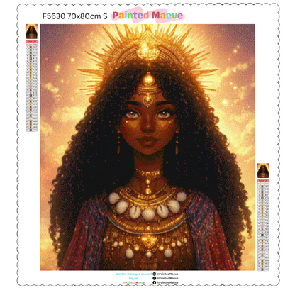 African Beauty: Diamond Painting Collection