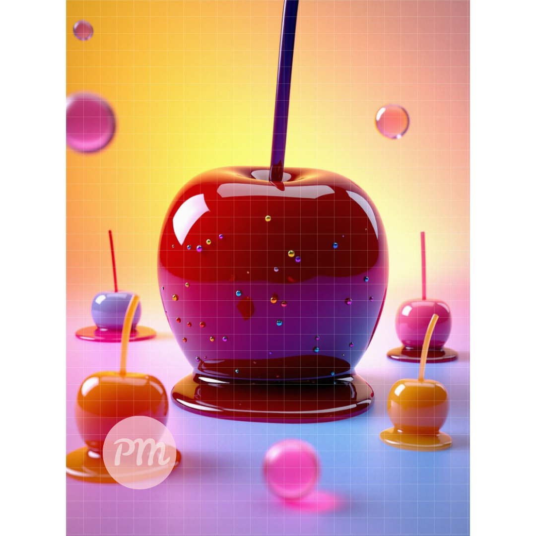 Candy Apples: Diamond Painting Collection