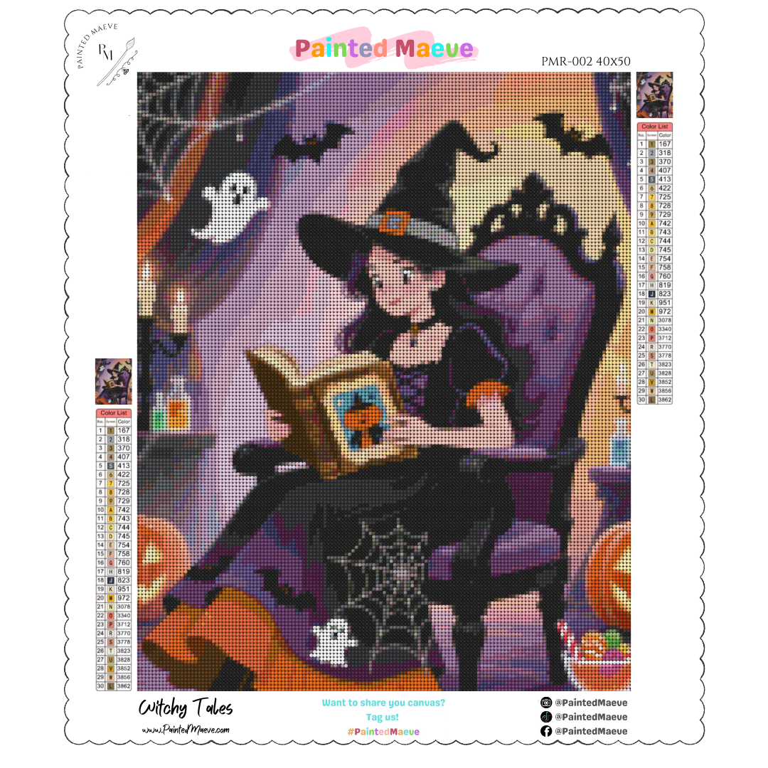 Witchy Tales: Diamond Painting Collection