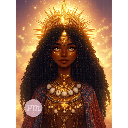 African Beauty: Paint-by-Number Collection (24/36/48 colors | No Frame)