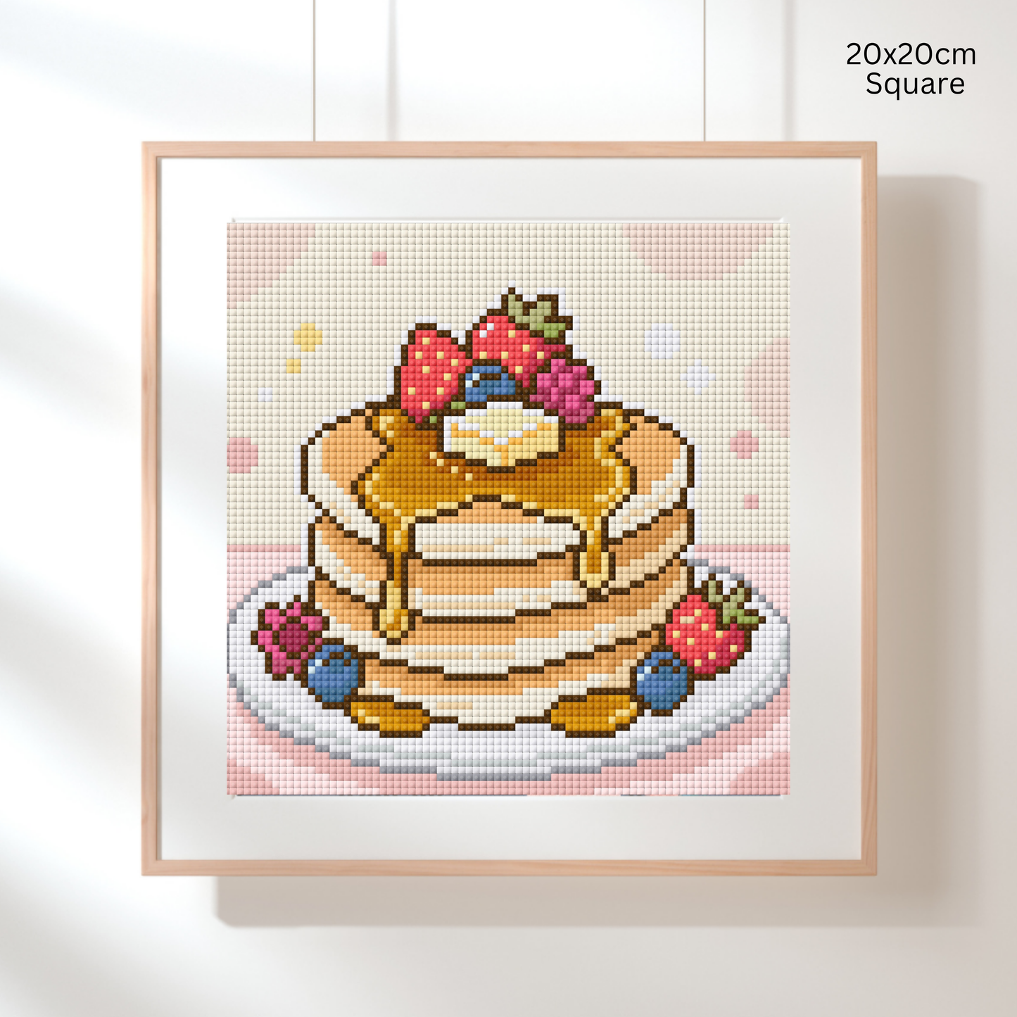 Maple Berry Stack: MINI Hand-Rendered Diamond Painting Collection