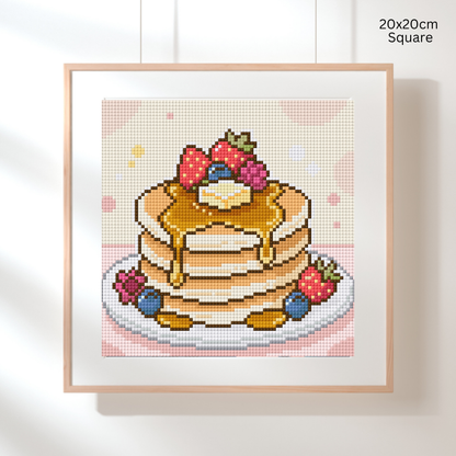 Maple Berry Stack: MINI Hand-Rendered Diamond Painting Collection