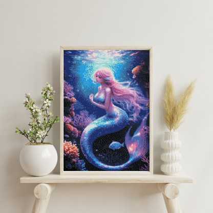 Shimmering Ocean Serenity: Diamond Painting Collection