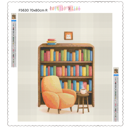 Chapters and Comfort: Diamond Painting Collection