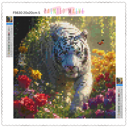 Tigress of Tranquility: Diamond Painting Collection