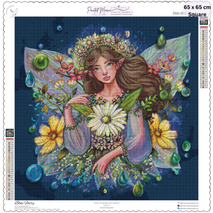 Blue Fairy: Diamond Painting