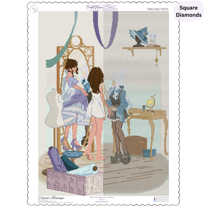 Celeste's Boutique: Hand-Rendered Diamond Painting