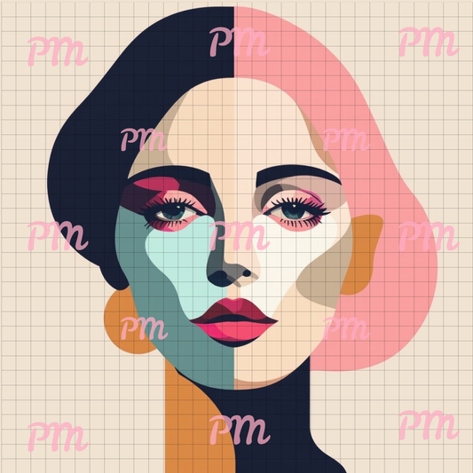 Abstract Muse: MINI Diamond Painting Collection