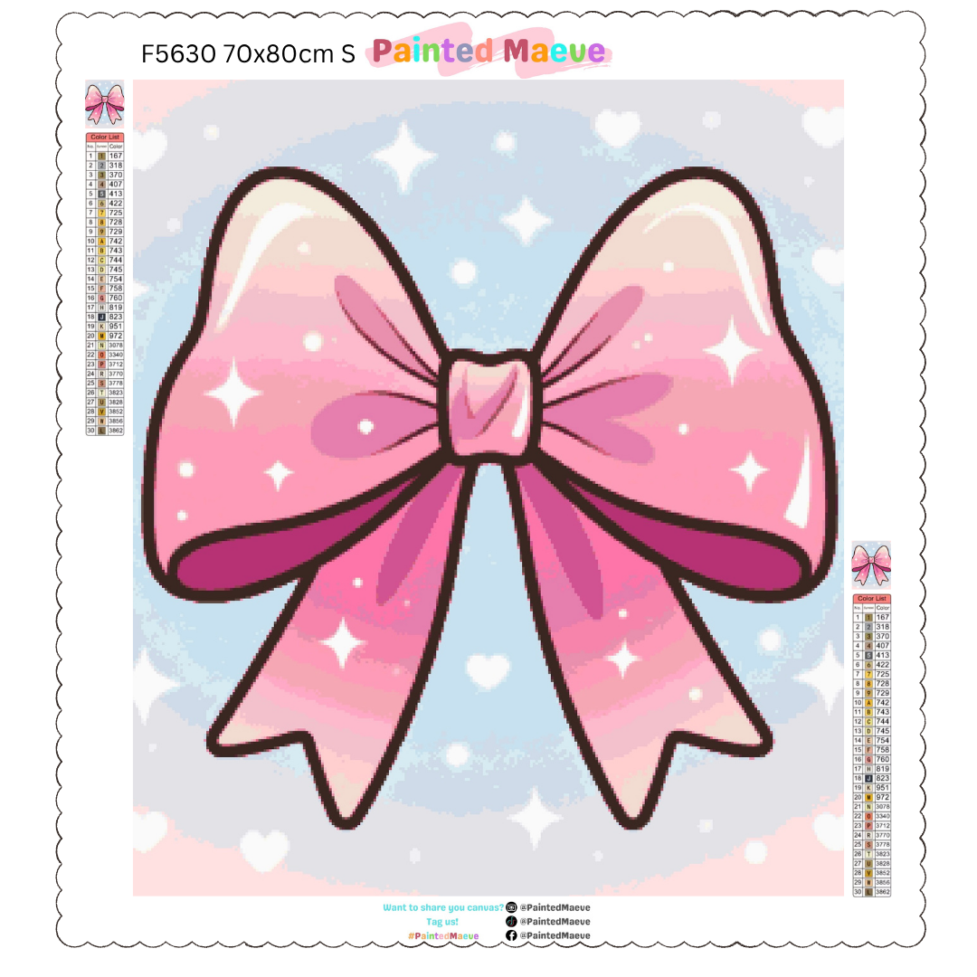 Maeve’s Ribbon: Diamond Painting Collection