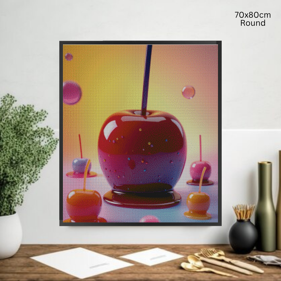Candied Apples: Diamond Painting Collection