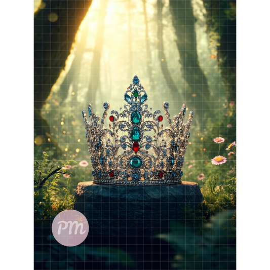 Crown of the Enchanted Forest: Diamond Painting Collection