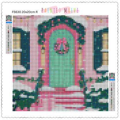 Pinky Present Porch: Diamond Painting Christmas Collection