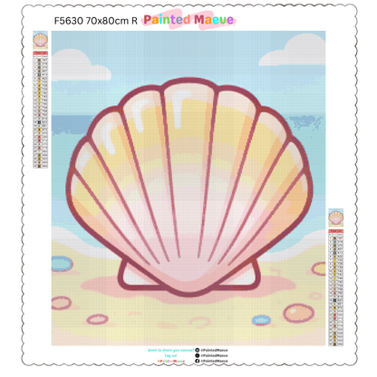 Shell by the Sea: Diamond Painting Collection