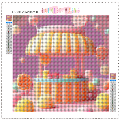 Sweet Treats Stand: Diamond Painting Collection