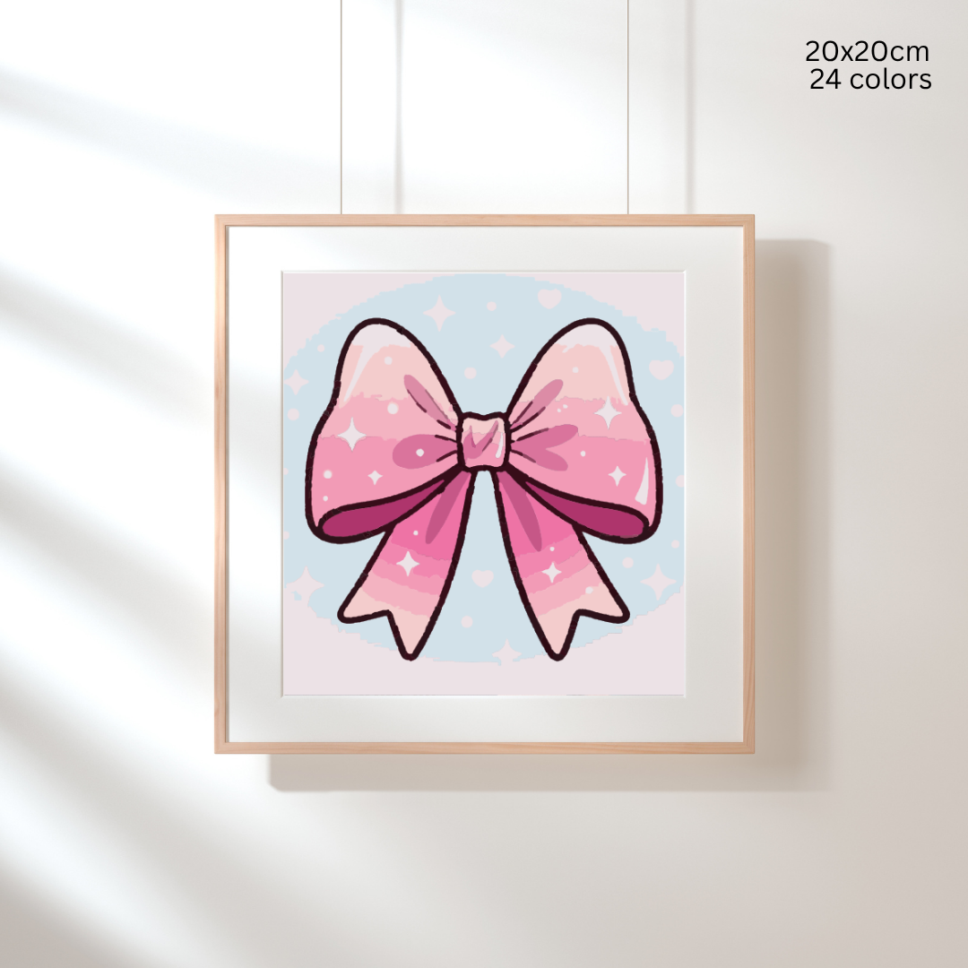 Maeve’s Ribbon: Paint-by-Number Collection (24/36/48 colors | No Frame)