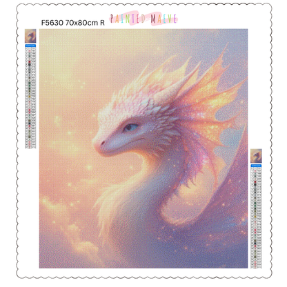 Dragon Grace: Diamond Painting Collection