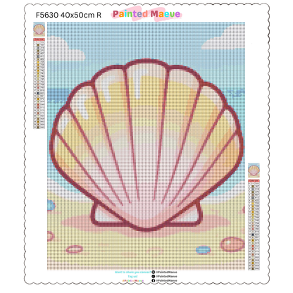 Shell by the Sea: Diamond Painting Collection