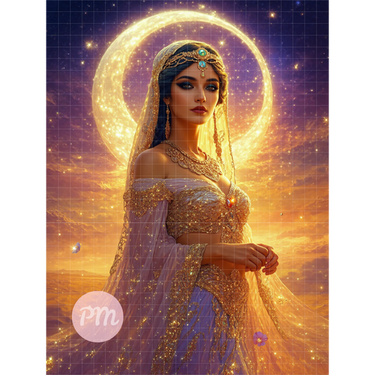 Arabian Princess: Paint-by-Number Collection (24/36/48 colors | No Frame)