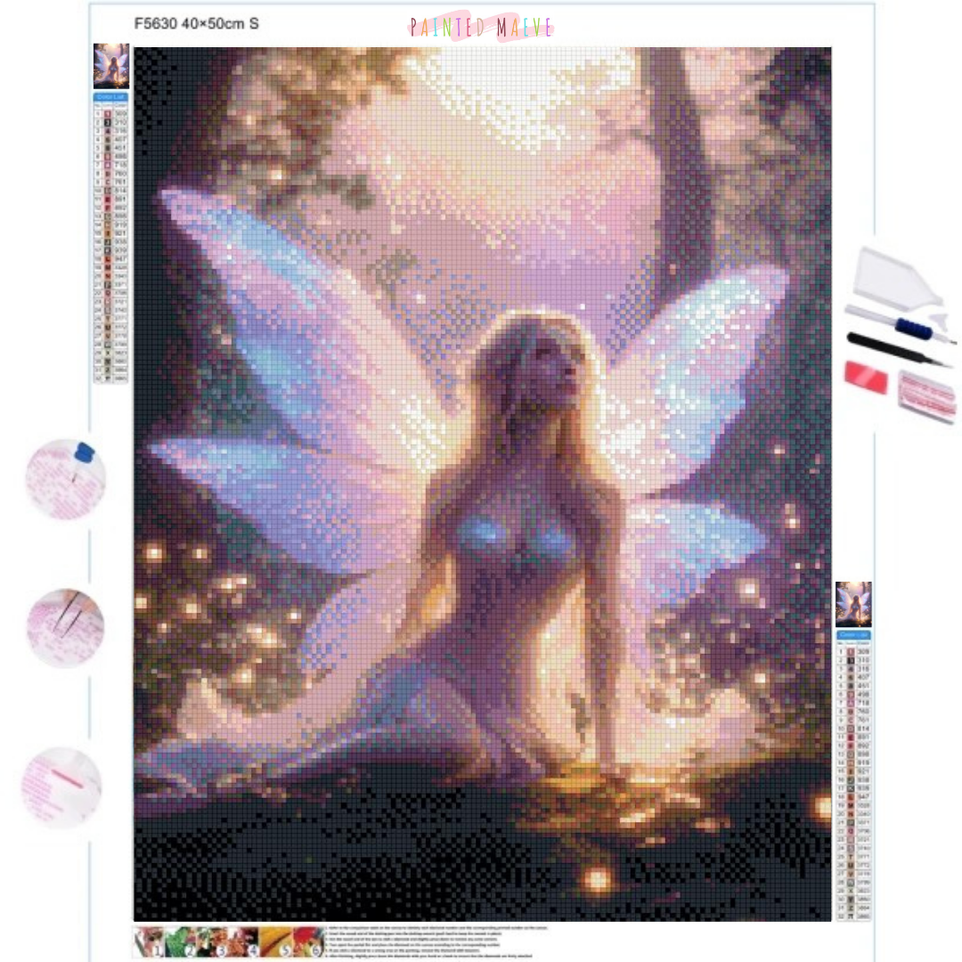 Enchanted Fairy Wings: Diamond Painting Collection