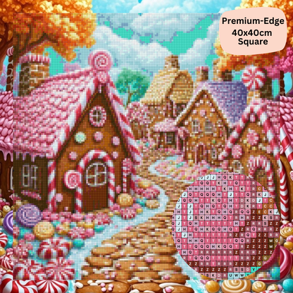 Gingerbread Lane: Diamond Painting Collection
