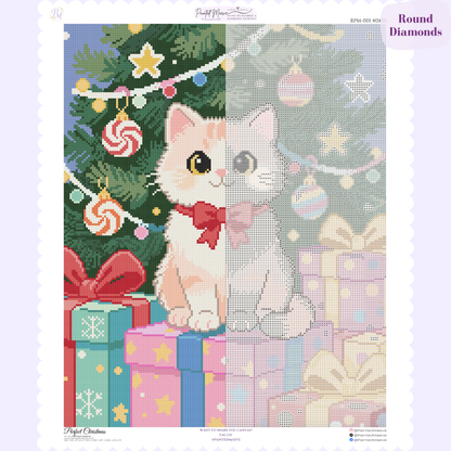 Purfect Christmas Hand-Rendered Diamond Painting