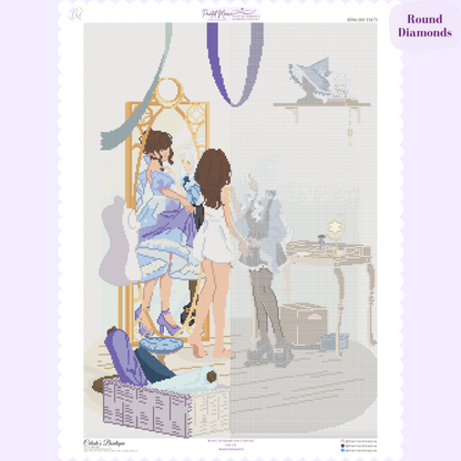 Celeste's Boutique Hand-Rendered Diamond Painting
