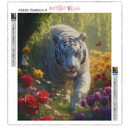 Tigress of Tranquility: Diamond Painting Collection
