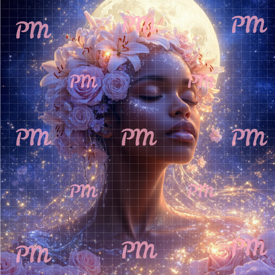 Pink Rose Deity: Diamond Painting Collection
