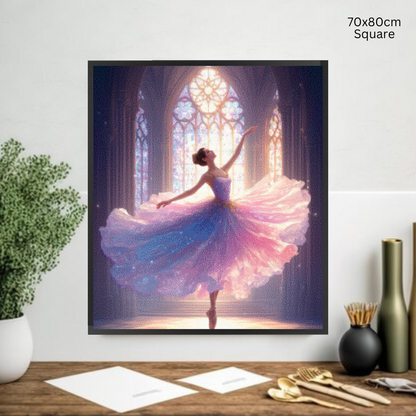 Stained Glass Relevé: Diamond Painting Collection