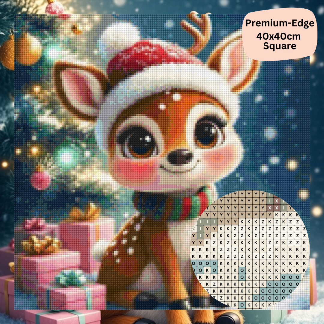 Gifts, Lights, & Antlers: Diamond Painting Christmas Collection