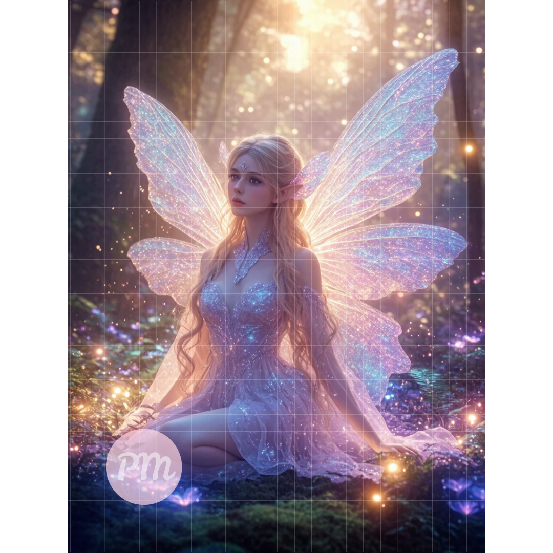 Enchanted Forest Fairy: Paint-by-Number Collection (24/36/48 colors | No Frame)