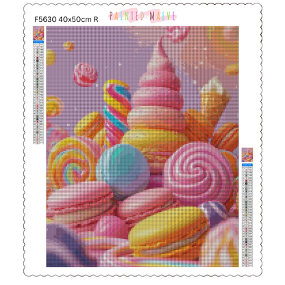 Sweet Treat Mountain: Diamond Painting Collection