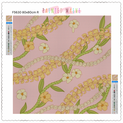 Puakenikeni & Pikake: Diamond Painting Collection