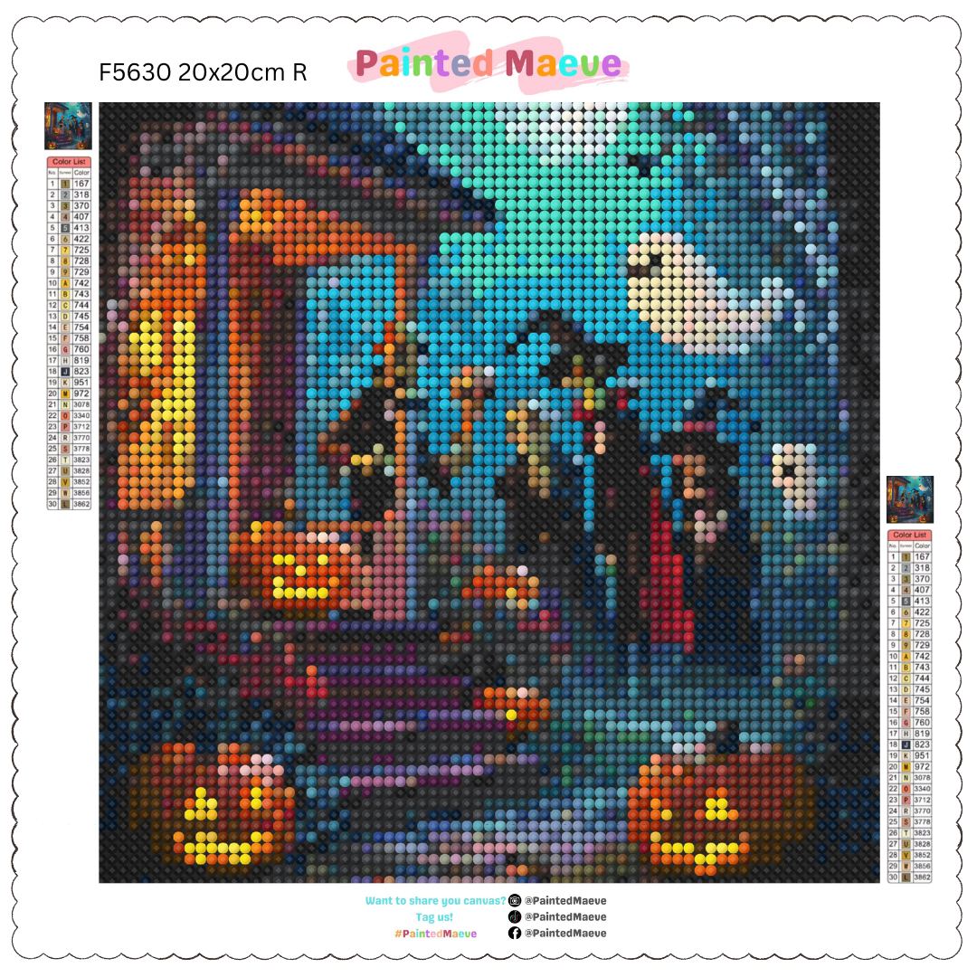 Monsters of Halloween: Diamond Painting Halloween Collection